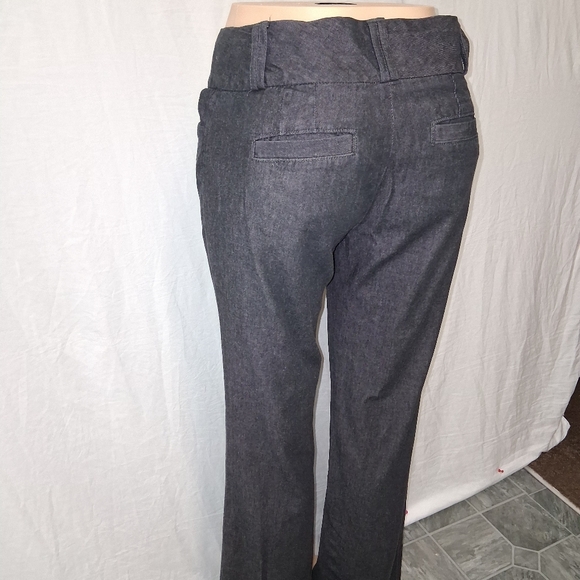 Banana Republic Charcoal Gray Trousers dress Pants Casual Size 10L - Picture 15 of 16